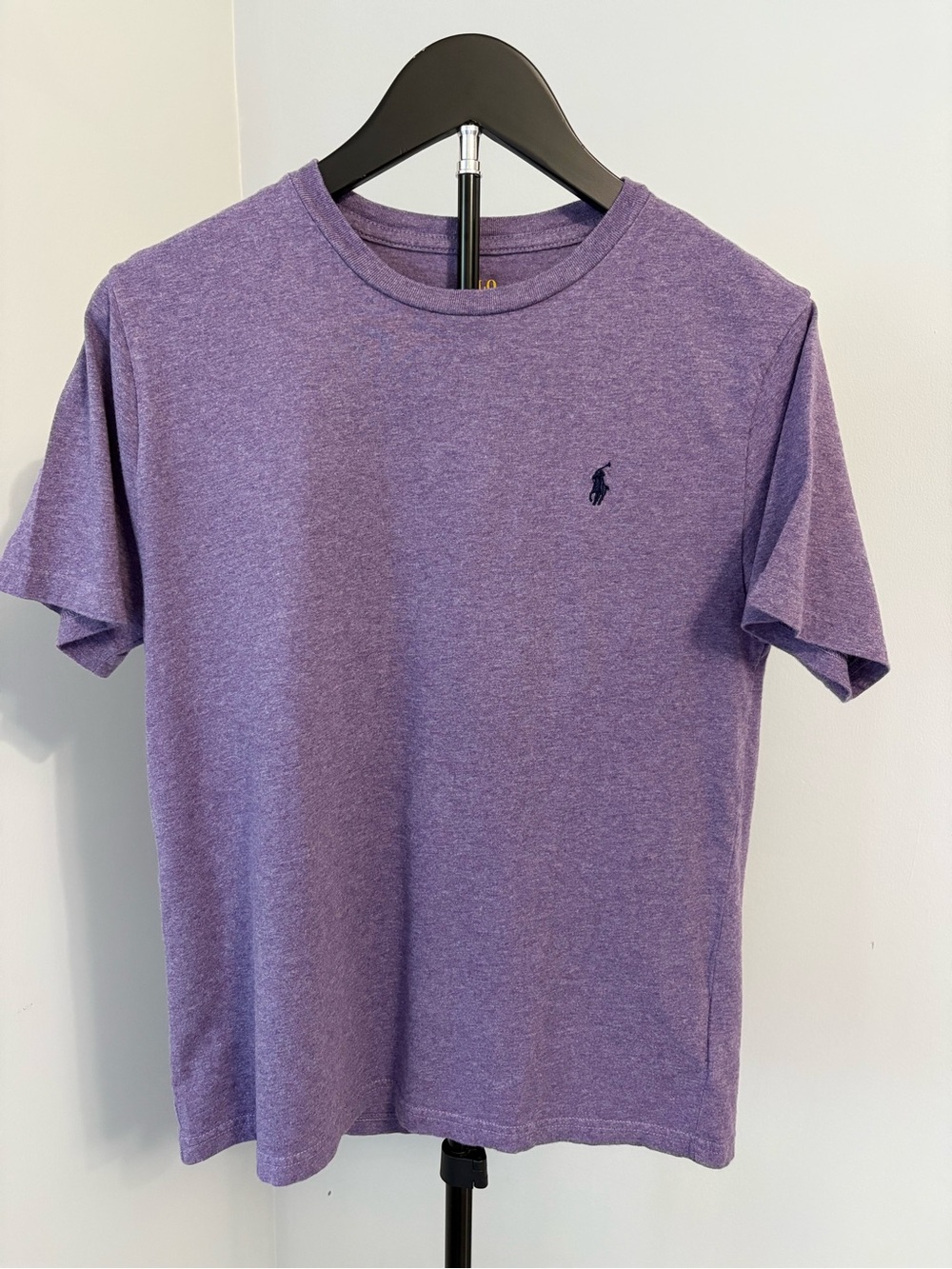 Polo Ralph Lauren Heather Purple Crewneck Tee Youth L Modern Prep